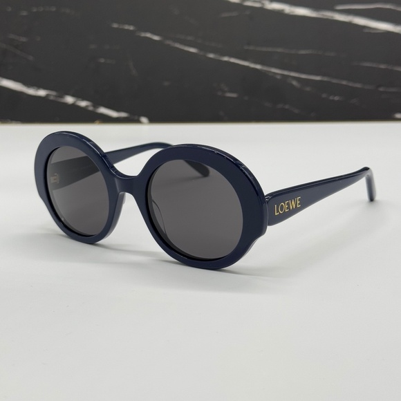 Loewe Accessories - NEW LOEWE ROUND SUNGLASSES LW40135I 90A BLUE GREY LOEWE WOMEN EYEWEAR